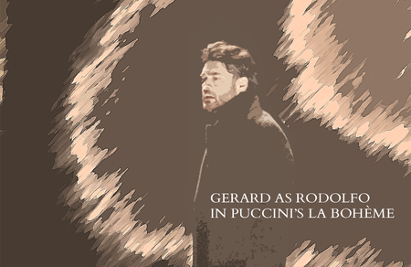 Gerard Schneider as Rodolfo Puccini's La Boheme Komische Oper