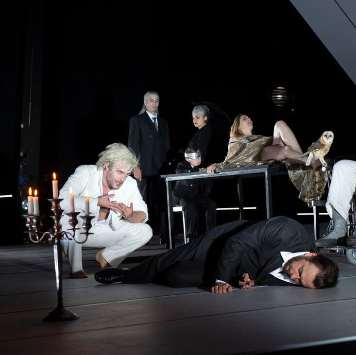 Gerard Schneider, Krol Roger, Szymanowski, Oper Frankfurt, Sydney Mancasola, Lukasz Golinski
